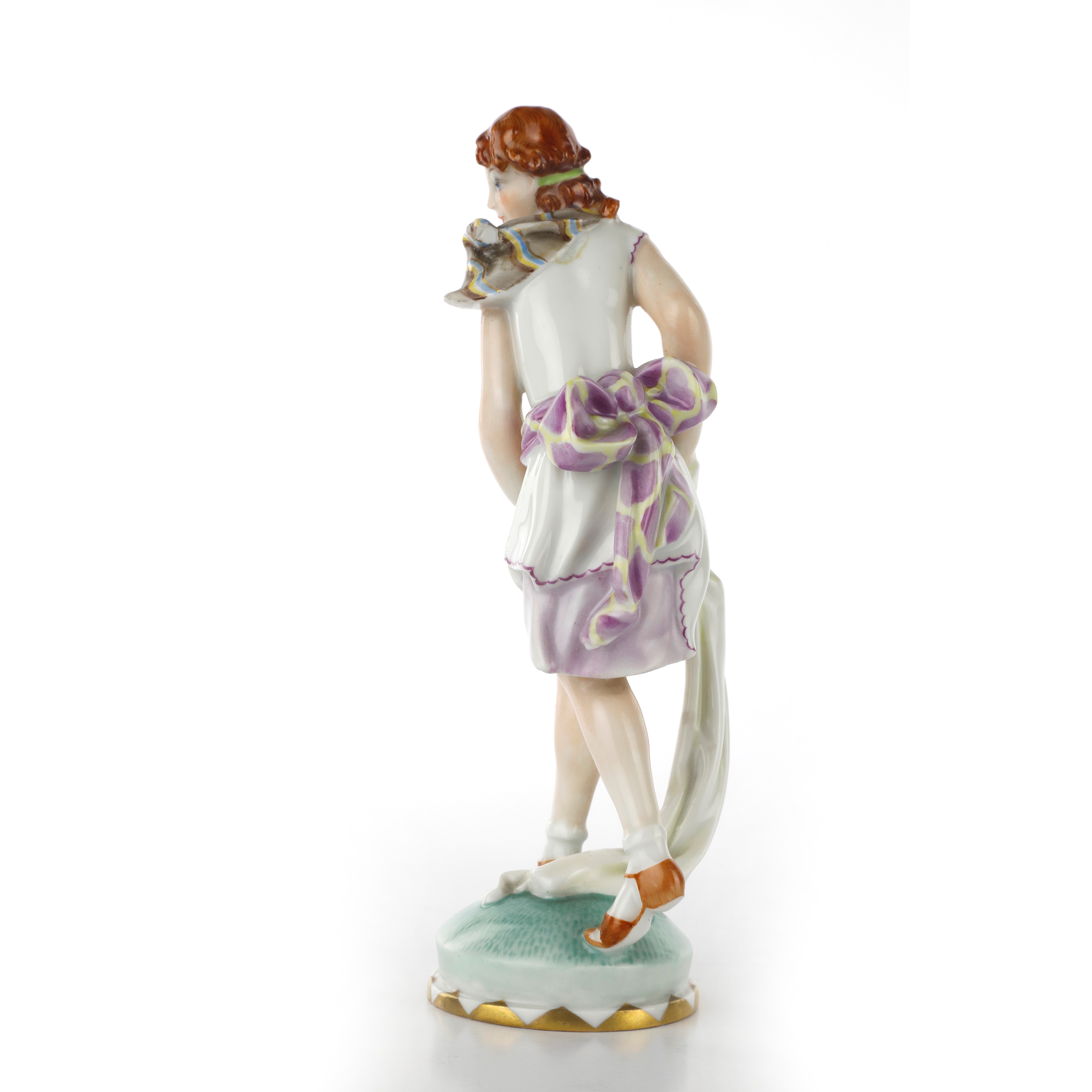 Selysette - Scultura in Volume in Porcellana Policroma