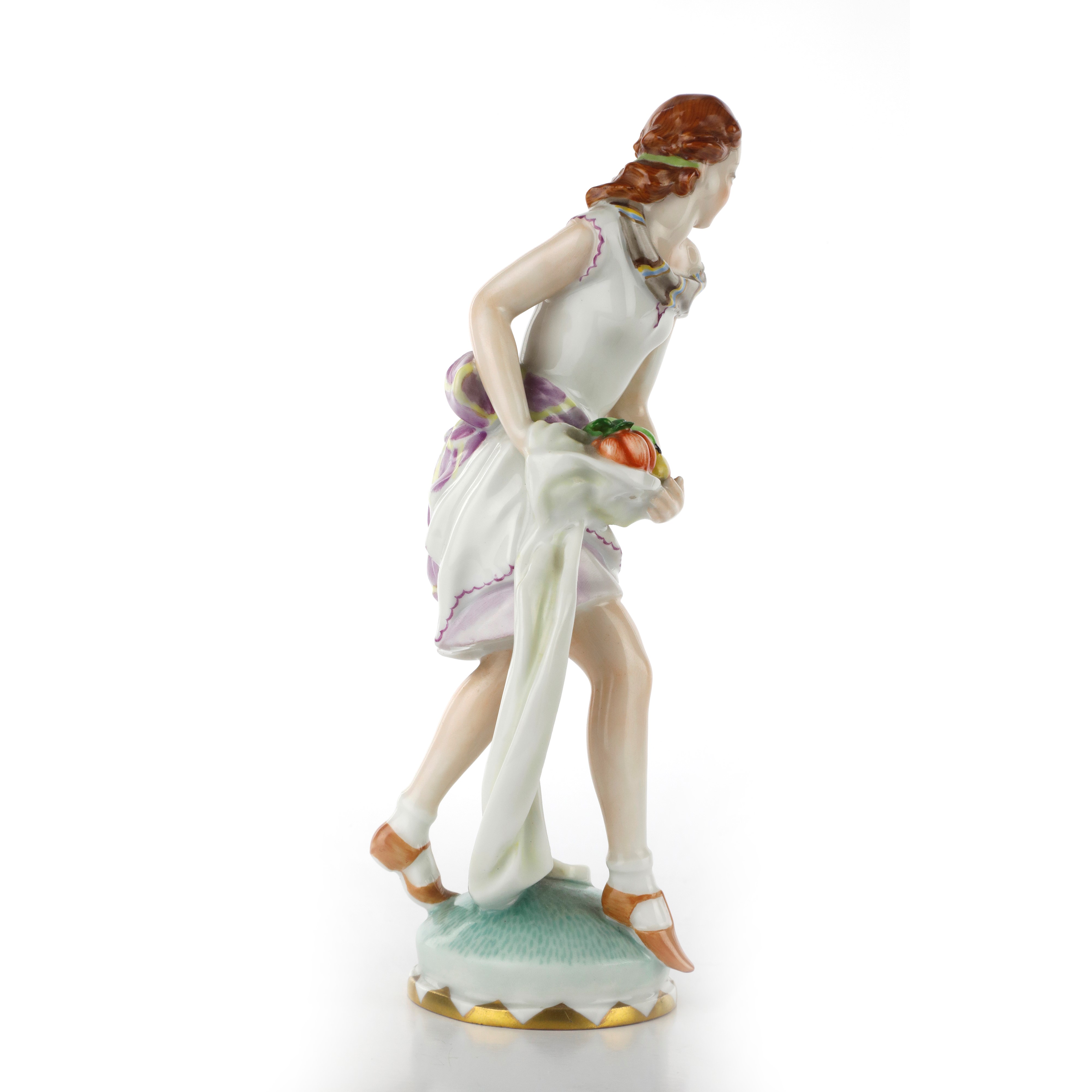 Selysette - Scultura in Volume in Porcellana Policroma