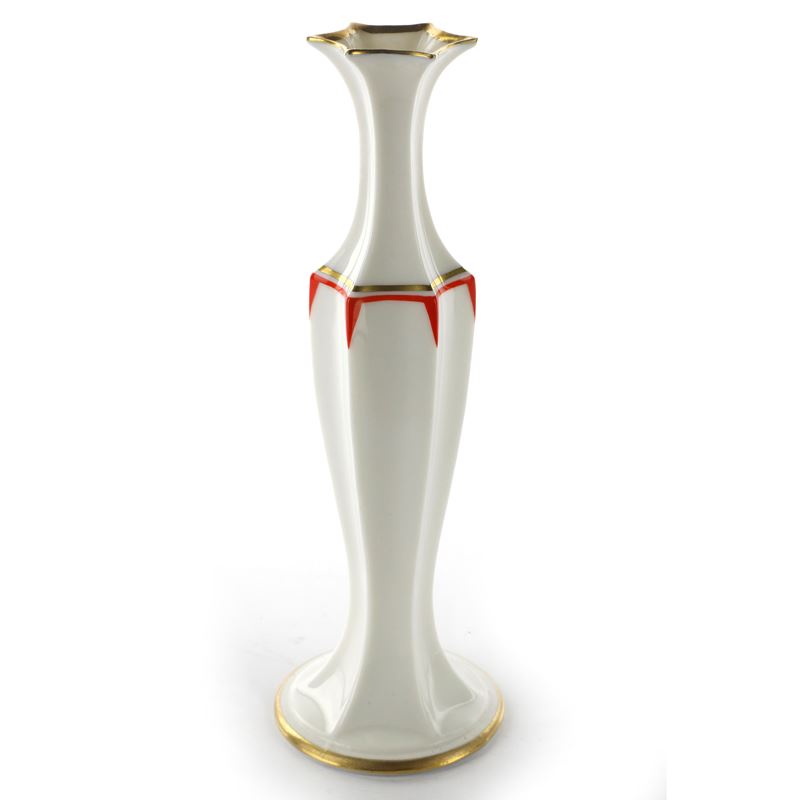 Vaso in Porcellana Policroma