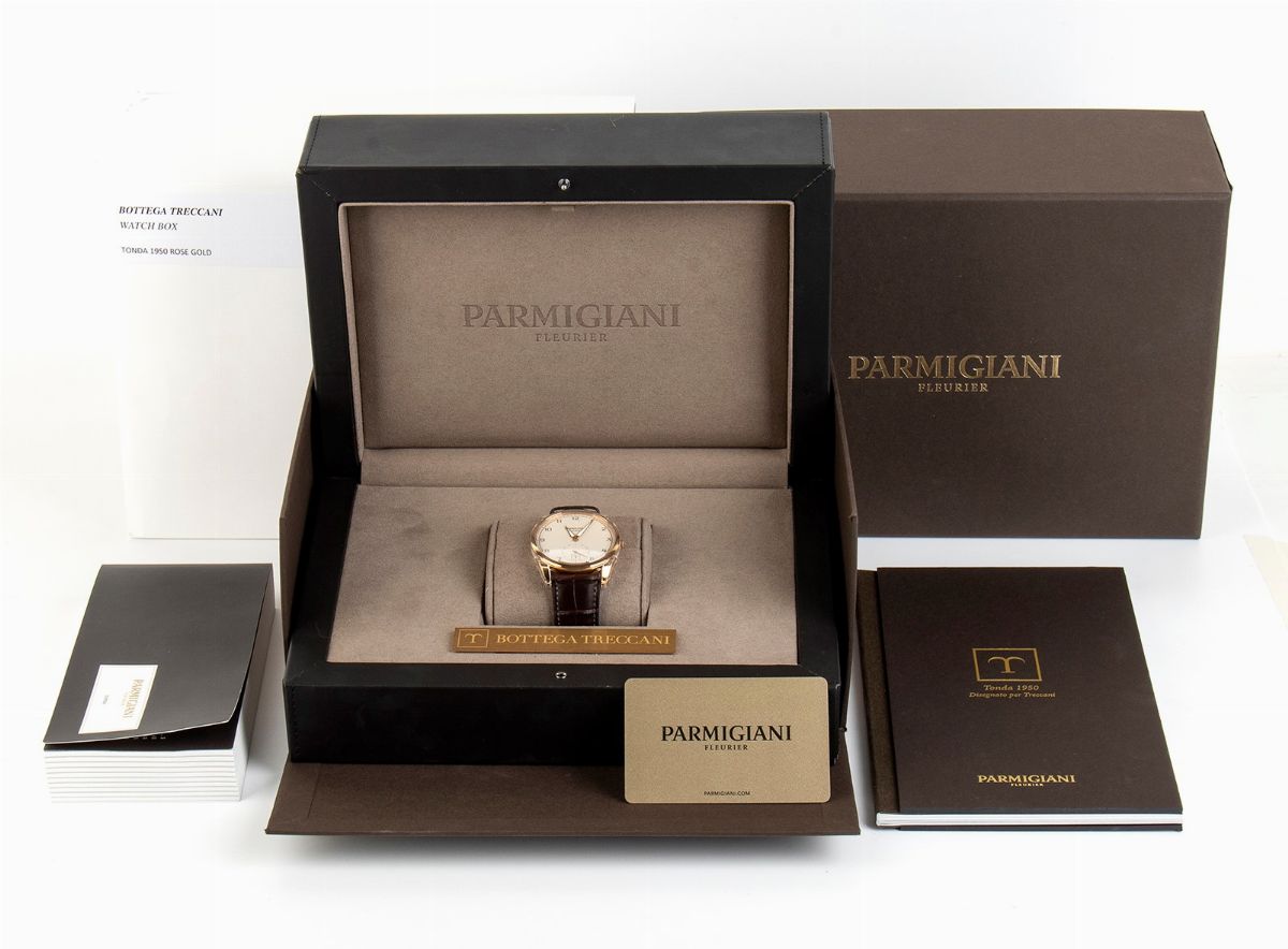 Parmigiani Fleurier Tonda 1950: Orologio da Polso in Oro Rosa, Edizione Limitata 21/99, 2019