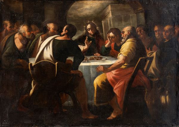 Artista napoletano, seconda met&#224; XVII secolo - The Last Supper