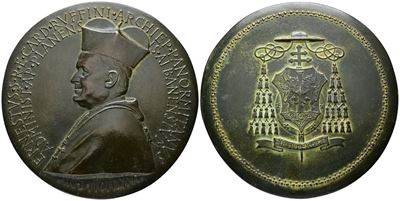 Religiose. Grande Medaglia Cardinale Ernesto Ruffini 1967. Arcivescovo di Palermo e Amministrator...