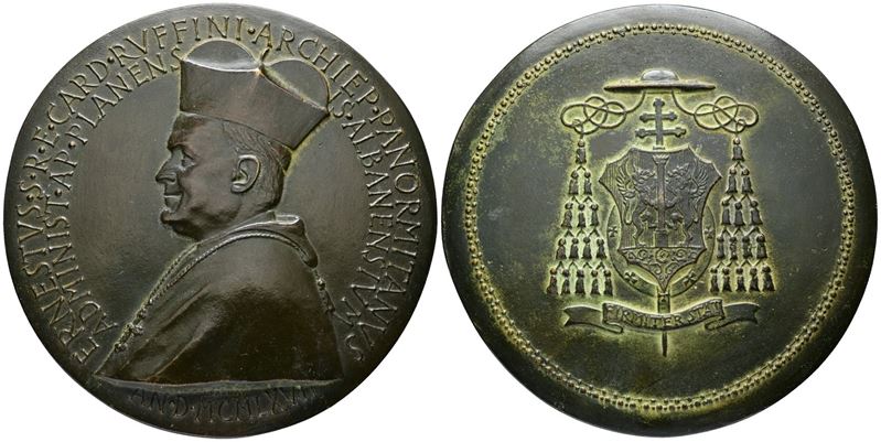 Religiose. Grande Medaglia Cardinale Ernesto Ruffini 1967. Arcivescovo di Palermo e Amministrator...