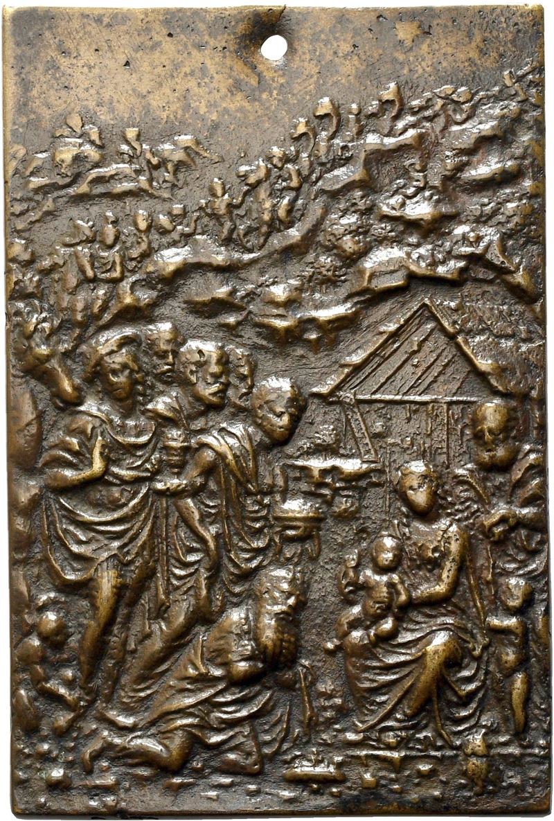 Galeazzo Mondella Detto il Moderno - Adorazione dei Magi