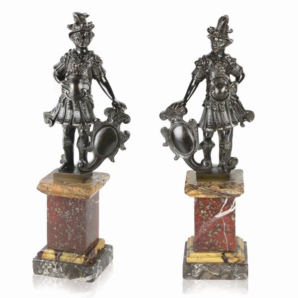 Rare pair of Armigers