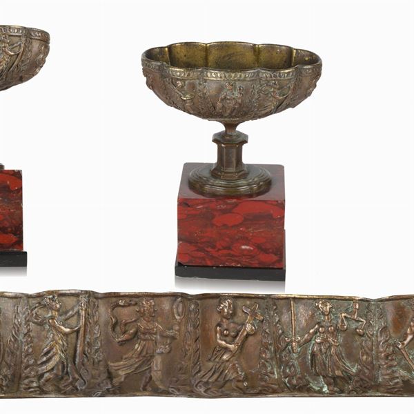 Historiated cup