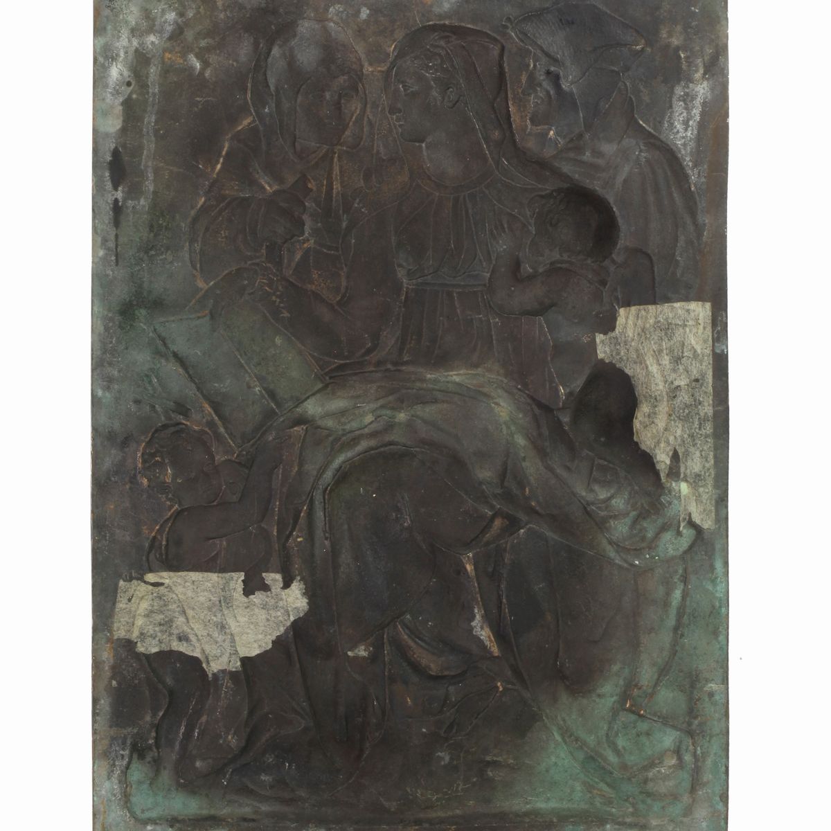 Pierino da Vinci - Placca Raffigurante Sacra Conversazione