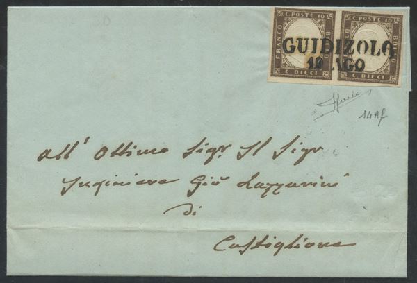 Sardegna IV emissione  - Auction Post and Postal History - Bertolami Fine Art - Casa d'Aste