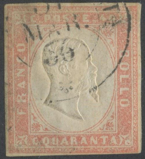 Sardegna IV emissione  - Auction Post and Postal History - Bertolami Fine Art - Casa d'Aste