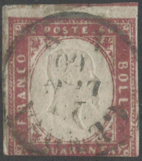 Sardegna IV emissione  - Auction Post and Postal History - Bertolami Fine Art - Casa d'Aste