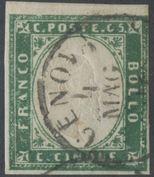 Sardegna IV emissione  - Auction Post and Postal History - Bertolami Fine Art - Casa d'Aste