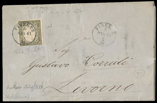 Sardegna IV emissione  - Auction Post and Postal History - Bertolami Fine Art - Casa d'Aste