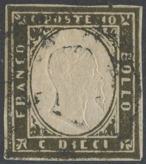 Sardegna IV emissione  - Auction Post and Postal History - Bertolami Fine Art - Casa d'Aste