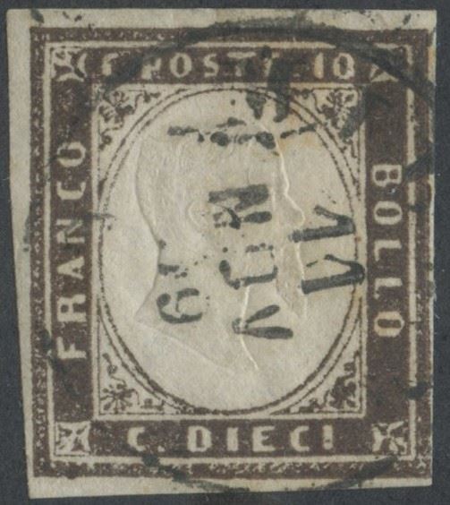 Sardegna IV emissione  - Auction Post and Postal History - Bertolami Fine Art - Casa d'Aste