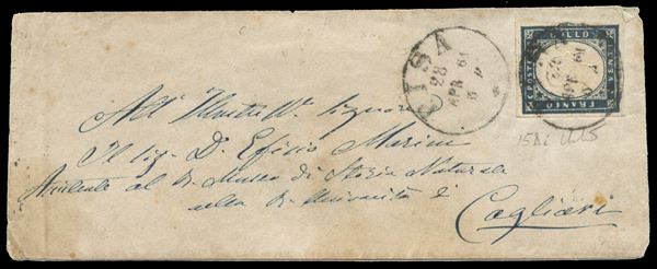 Sardegna IV emissione  - Auction Post and Postal History - Bertolami Fine Art - Casa d'Aste