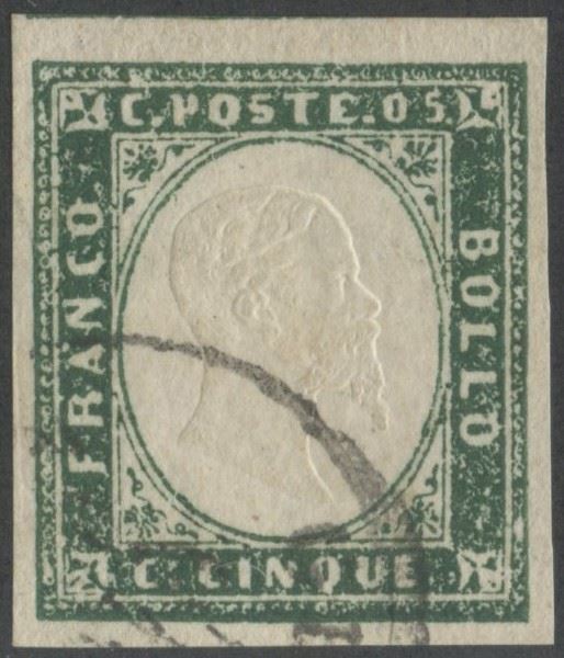 Sardegna IV emissione  - Auction Post and Postal History - Bertolami Fine Art - Casa d'Aste