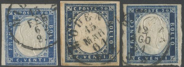 Sardegna IV emissione  - Auction Post and Postal History - Bertolami Fine Art - Casa d'Aste