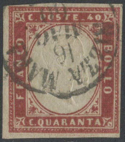 Sardegna IV emissione  - Auction Post and Postal History - Bertolami Fine Art - Casa d'Aste