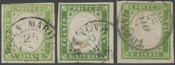 Sardegna IV emissione  - Auction Post and Postal History - Bertolami Fine Art - Casa d'Aste