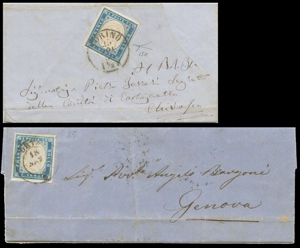 Sardegna IV emissione  - Asta Filatelia e Storia Postale - Bertolami Fine Art - Casa d'Aste