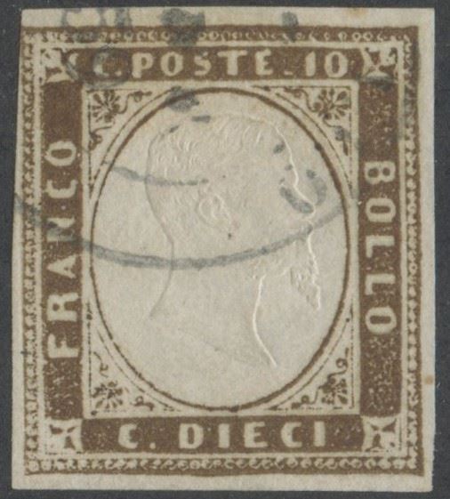 Sardegna IV emissione  - Auction Post and Postal History - Bertolami Fine Art - Casa d'Aste