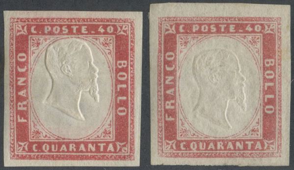 Sardegna IV emissione  - Auction Post and Postal History - Bertolami Fine Art - Casa d'Aste