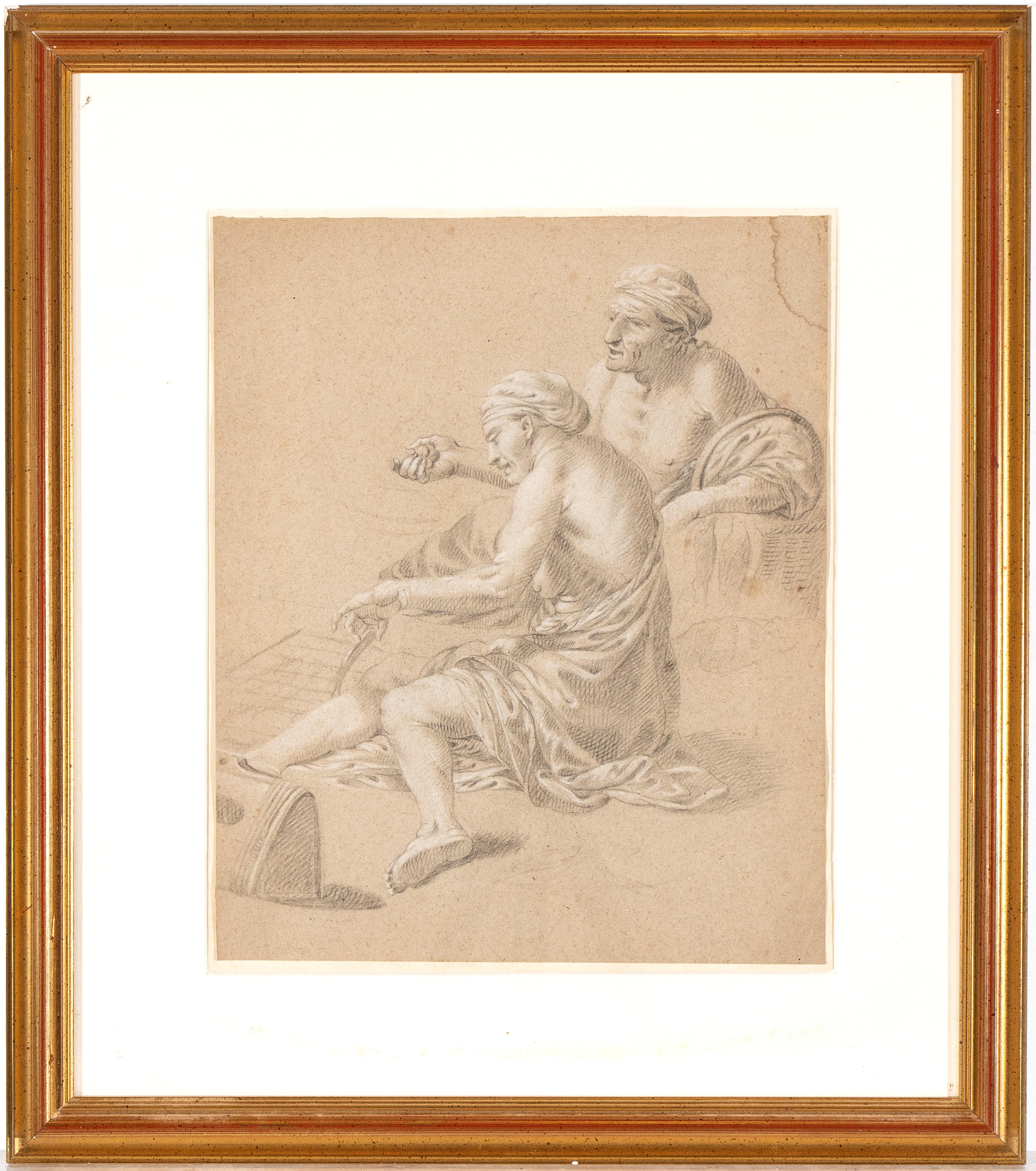 Artista Napoletano, XVIII Secolo - Coppia di Mendicanti