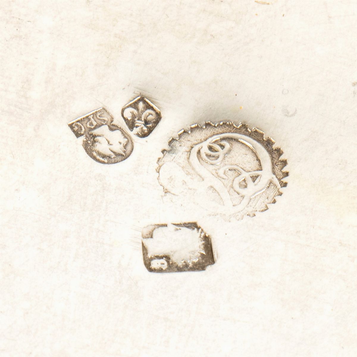Sei Piattini Argento - Catania, 1838-1872