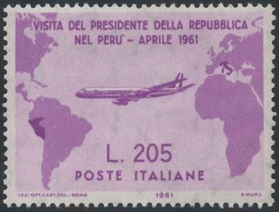 1961, Gronchi Rosa 205l N. 921.