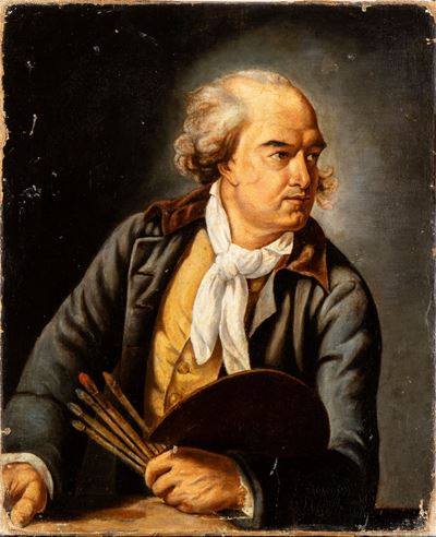 Ritratto di Hubert Robert da Élisabeth Vigée le Brun
