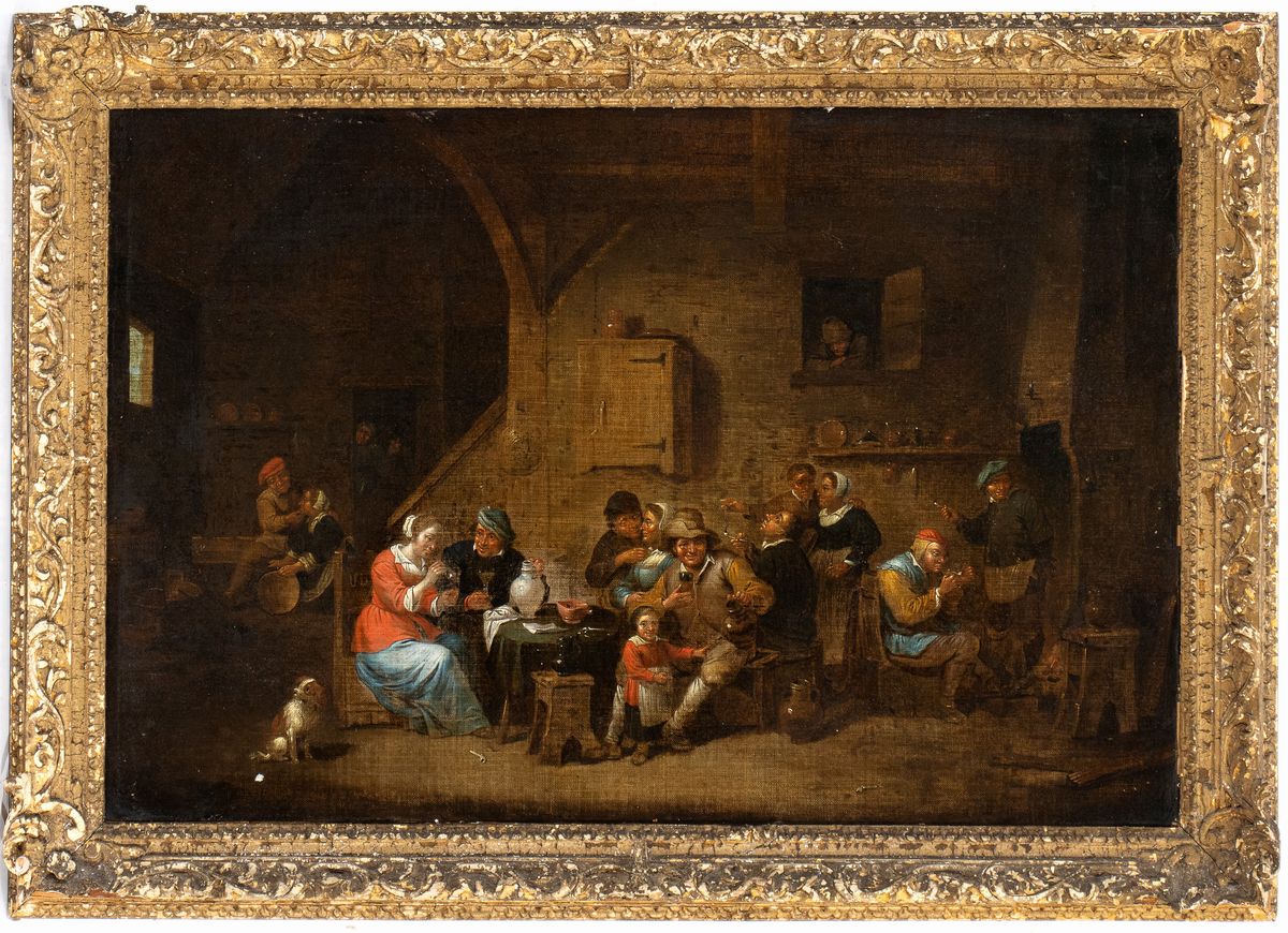 David Teniers il Giovane - Interno di Osteria