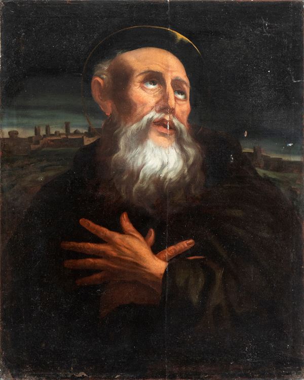 Artista centro-italiano, XVII secolo - Saint Benedict the Abbot