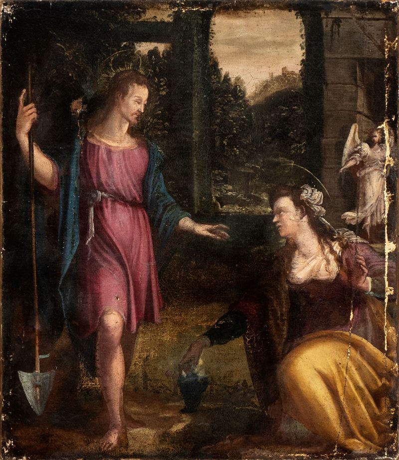 Artista Fiammingo, Seconda Metà XVI Secolo - Noli Me Tangere