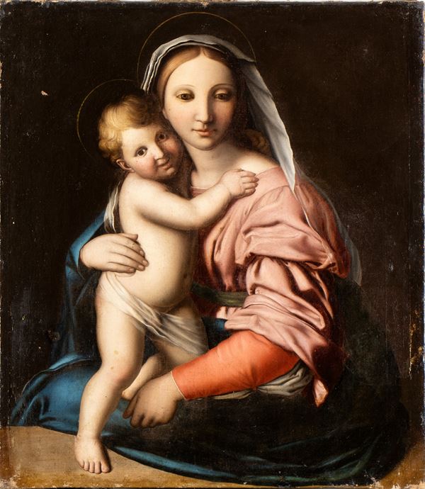 Giovanni Battista Salvi Sassoferrato - Madonna con Bambino