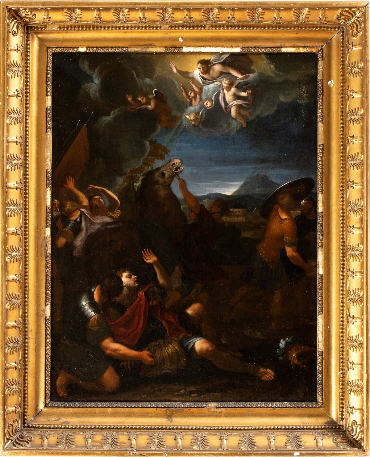 Scuola Romana, XVII Secolo - La Conversione di Saulo
