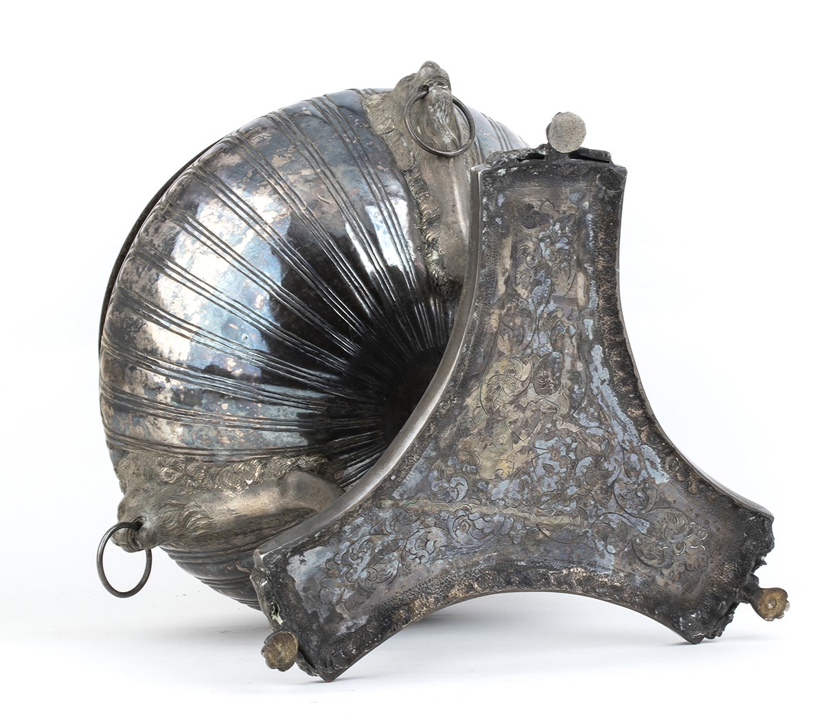 Coppa con Coperchio in Argento - Napoli, 1832-1872