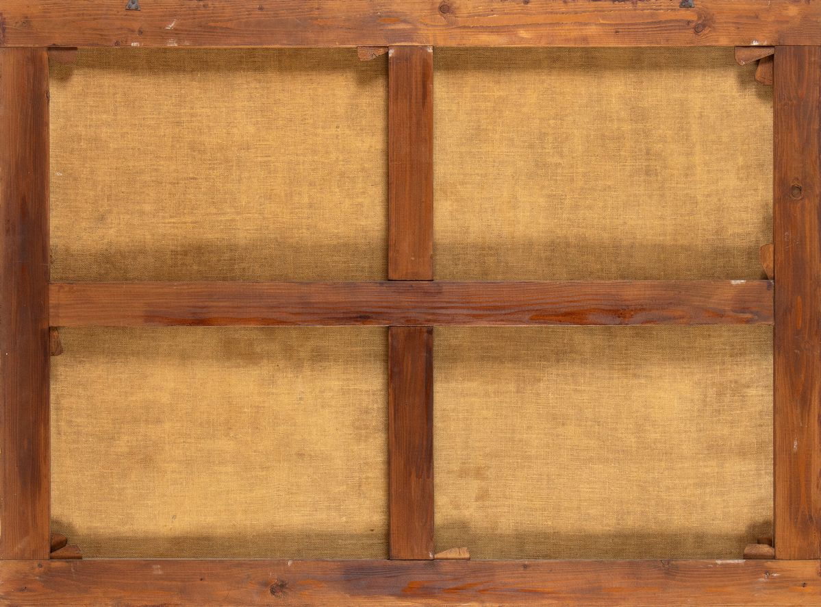 Artista Genovese, Fine XVII - Inizio XVIII Secolo - Scena di Commiato di Condottiero dalla Sua Fa...
