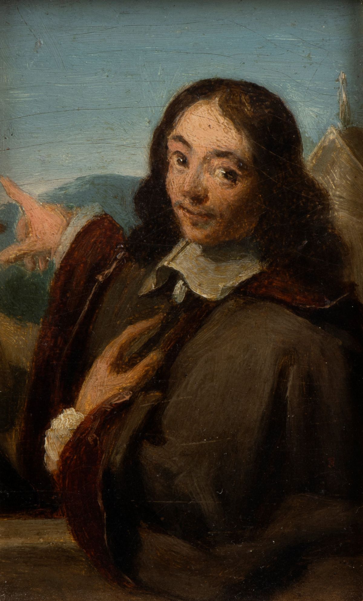 Philippe De Champaigne - A) Ritratto di François Mansart; B) Ritratto di Claude Perrault. Coppia ...