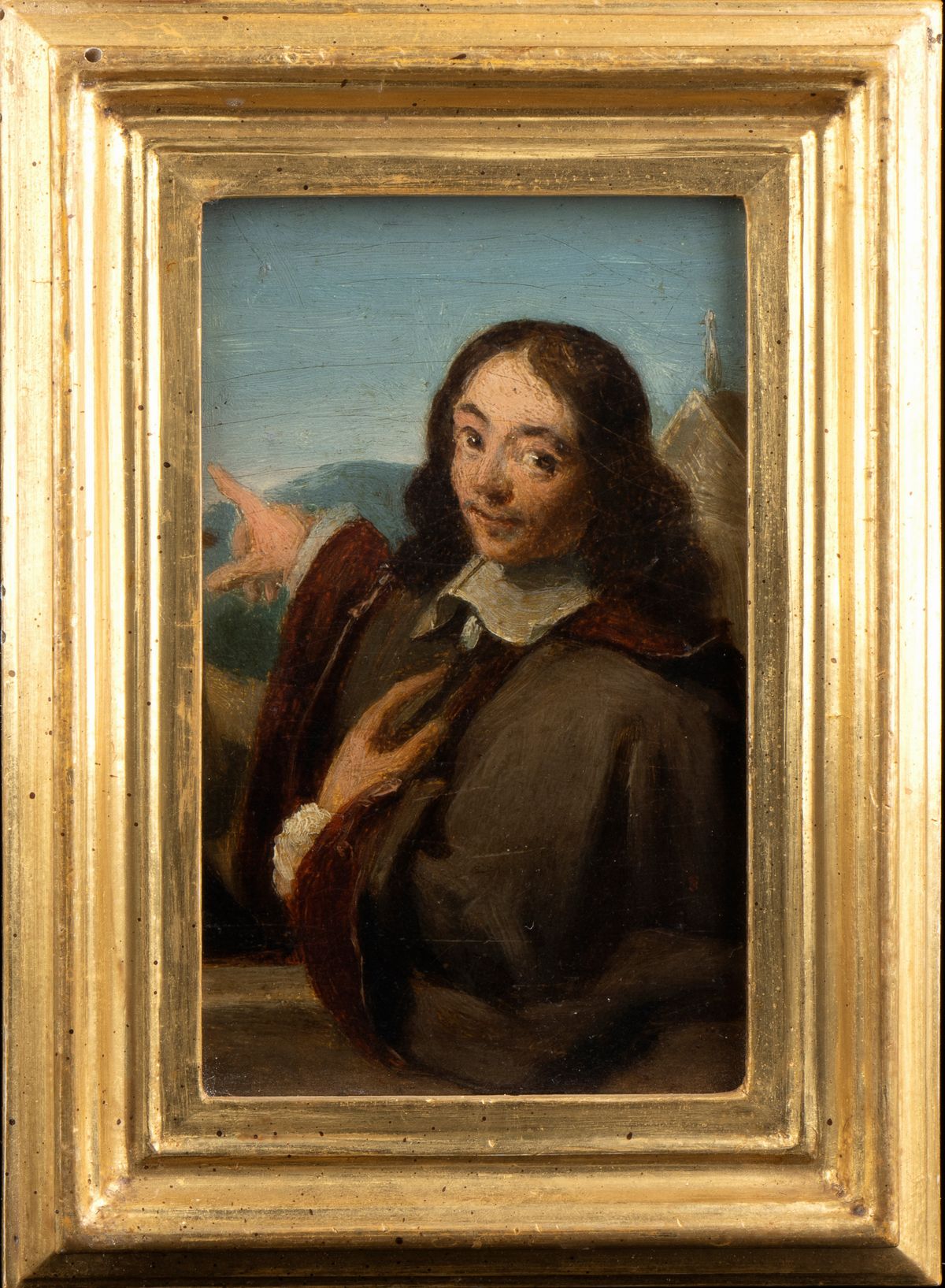 Philippe De Champaigne - A) Ritratto di François Mansart; B) Ritratto di Claude Perrault. Coppia ...