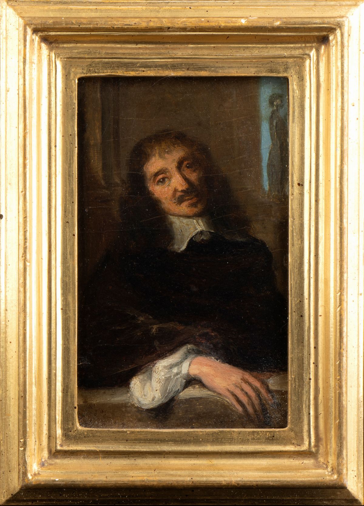 Philippe De Champaigne - A) Ritratto di François Mansart; B) Ritratto di Claude Perrault. Coppia ...