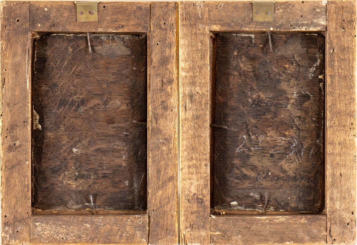 Philippe De Champaigne - A) Ritratto di François Mansart; B) Ritratto di Claude Perrault. Coppia ...