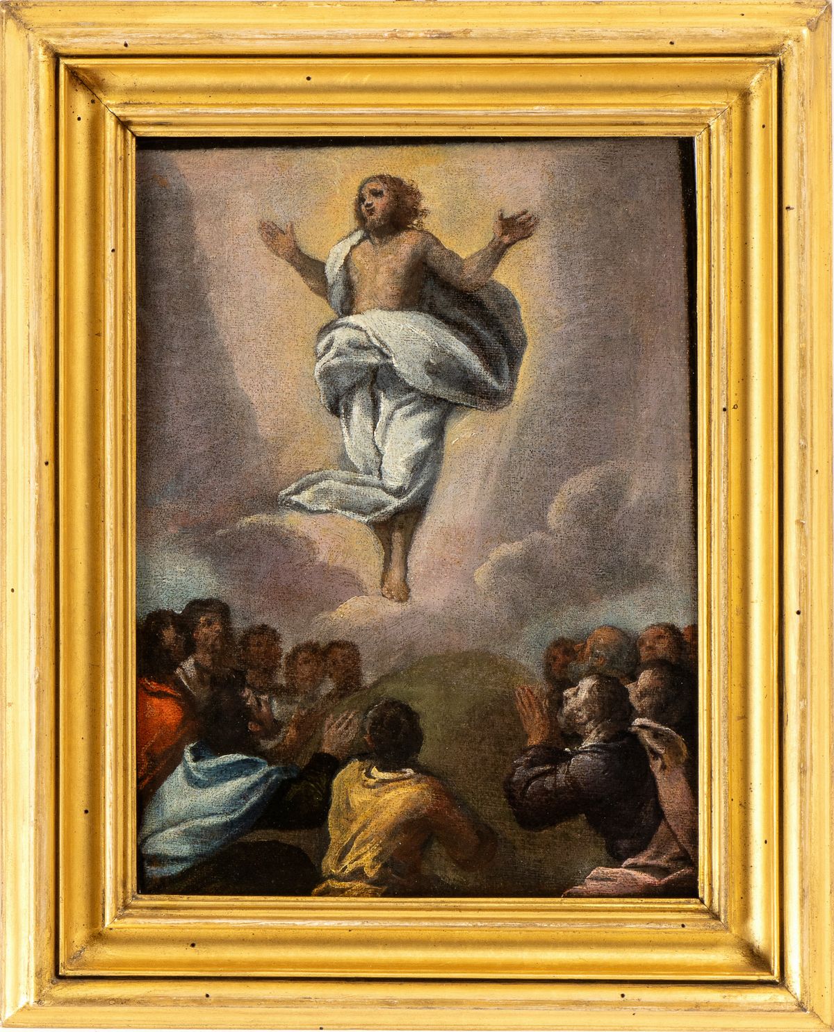Ippolito Scarsella Scarsellino - A) Ascensione di Cristo; B) la Pentecoste
