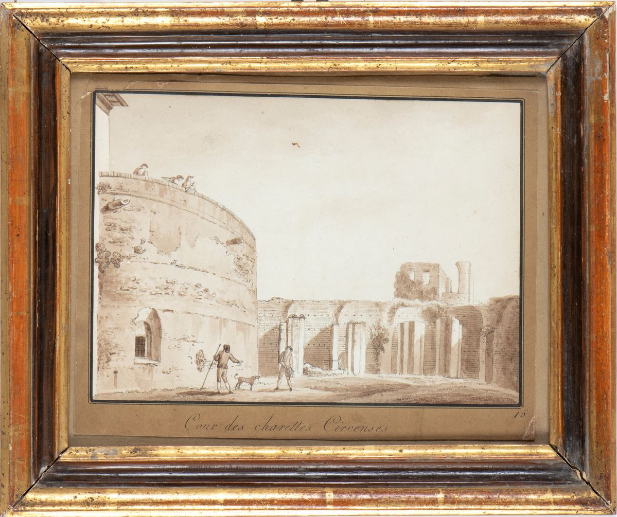 Artista Italiano, XVIII - XIX Secolo - Anfiteatro Castrense
