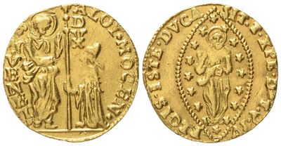 Venezia. Alvise IV Mocenigo (1763-1778). Zecchino. Au (3,00 G; 19,8 MM)