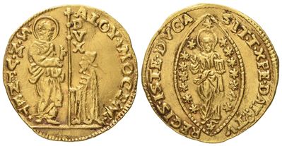 Venezia. Alvise IV Mocenigo (1763-1778). Zecchino. Au (3,35 G; 21,8 MM)