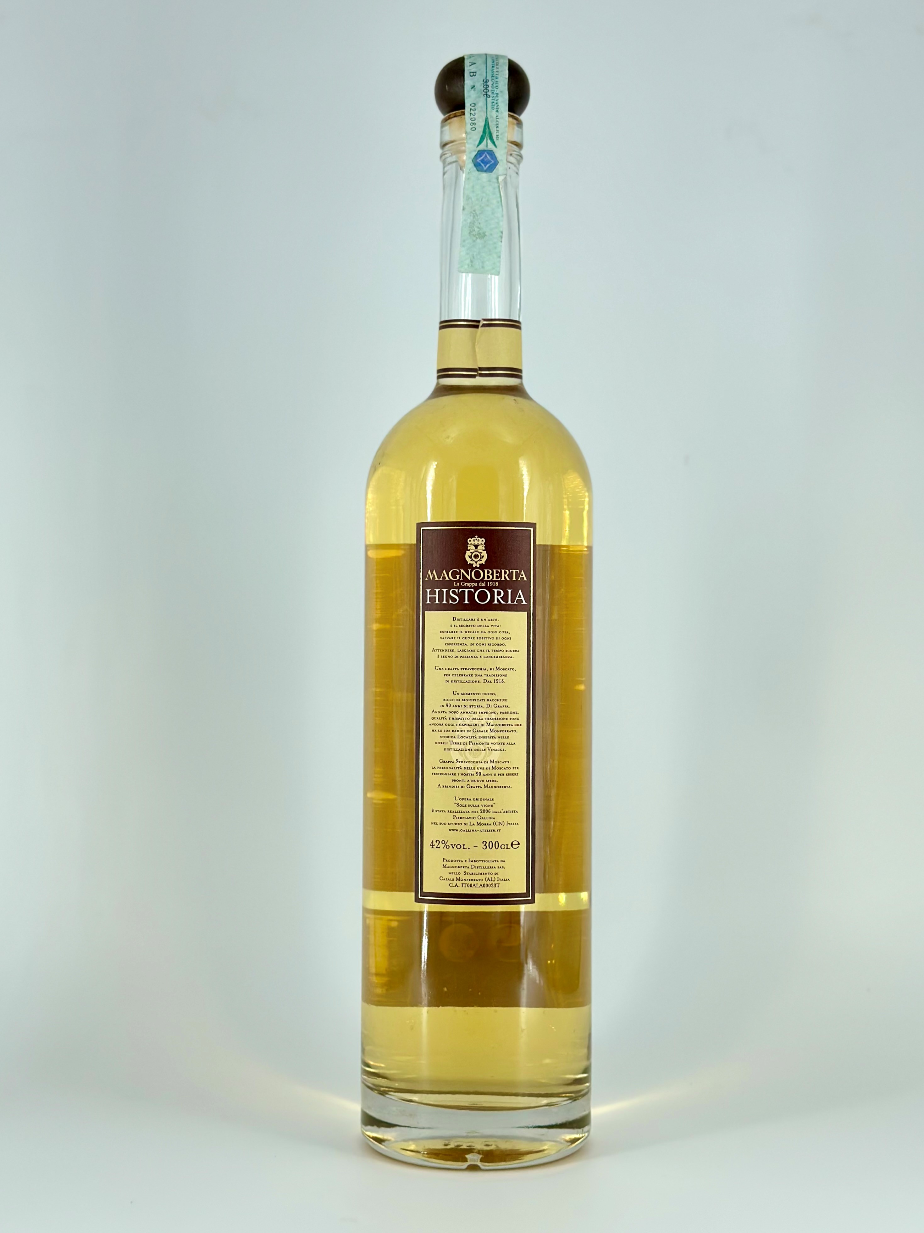 Magnoberta, Grappa Historia 90 Anni Edizione 2008