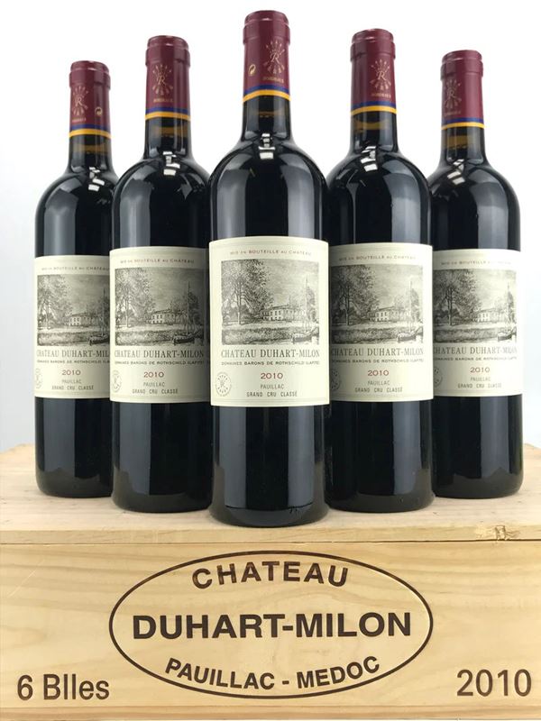 Château Duhart-Milon, Pauillac Medoc  (2010)  - Auction Auction 273 Vintage Fine Wine & Spirits - Bertolami Fine Art - Casa d'Aste