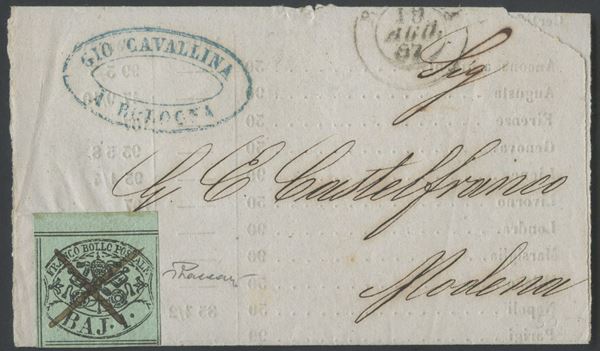 Pontificio - Storia Postale  - Auction Post and Postal History - Bertolami Fine Art - Casa d'Aste