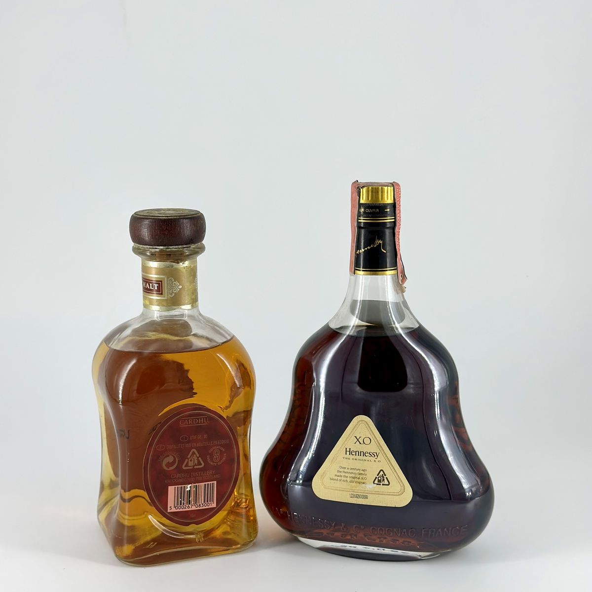 Cardhu 12 Year Old Single Malt Scotch Whiskyhennessy X.o. Cognac