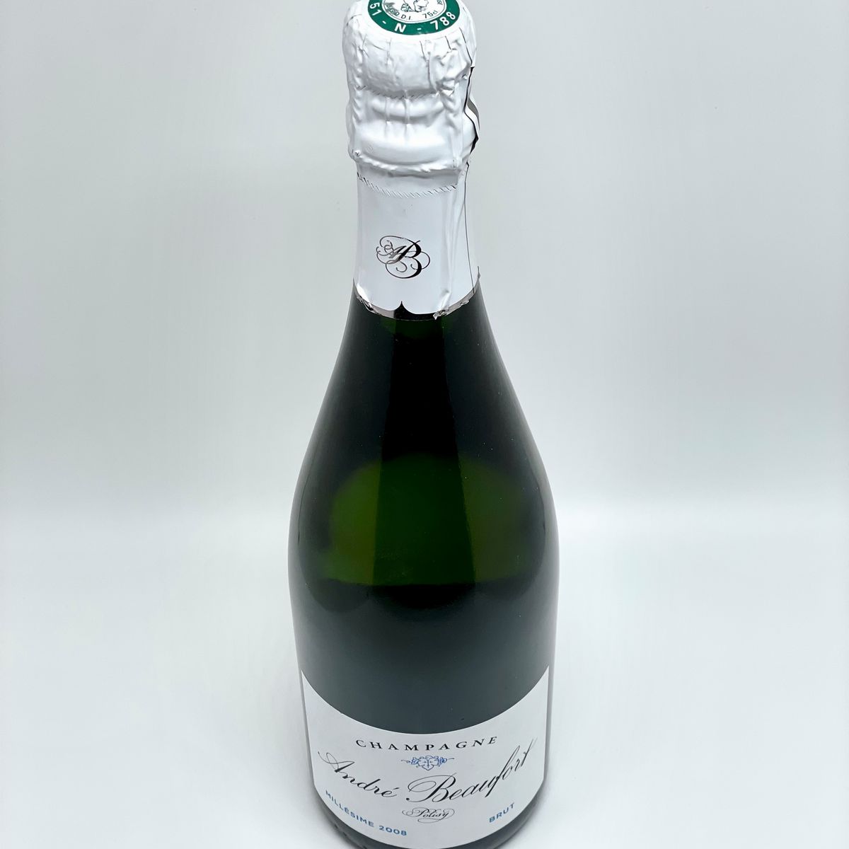 André Beaufort, a Polisy Brut Millesime 2008